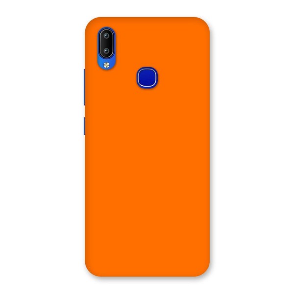 Mac Orange Back Case for Vivo Y91