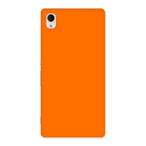 Mac Orange Back Case for Xperia M4 Aqua