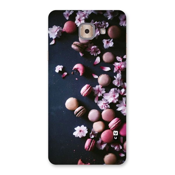 Macaroons And Cheery Blossoms Back Case for Galaxy J7 Max