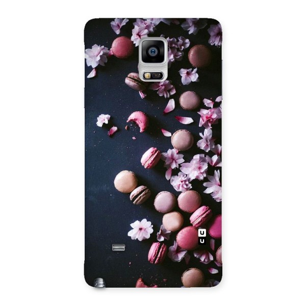 Macaroons And Cheery Blossoms Back Case for Galaxy Note 4