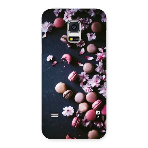 Macaroons And Cheery Blossoms Back Case for Galaxy S5 Mini