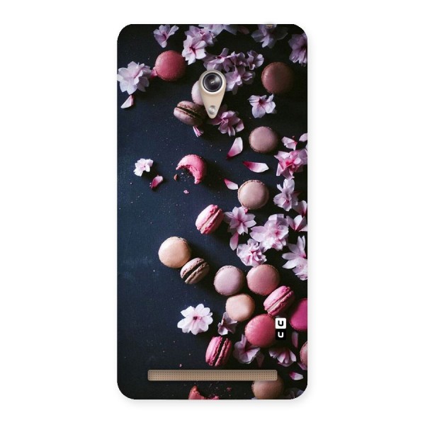 Macaroons And Cheery Blossoms Back Case for Zenfone 6