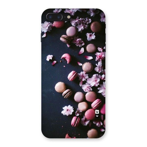 Macaroons And Cheery Blossoms Back Case for iPhone 7 Plus