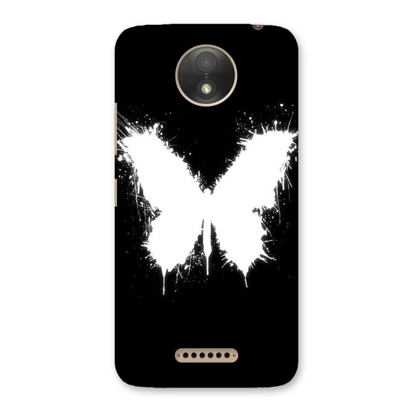 Magic Butterfly Back Case for Moto C Plus