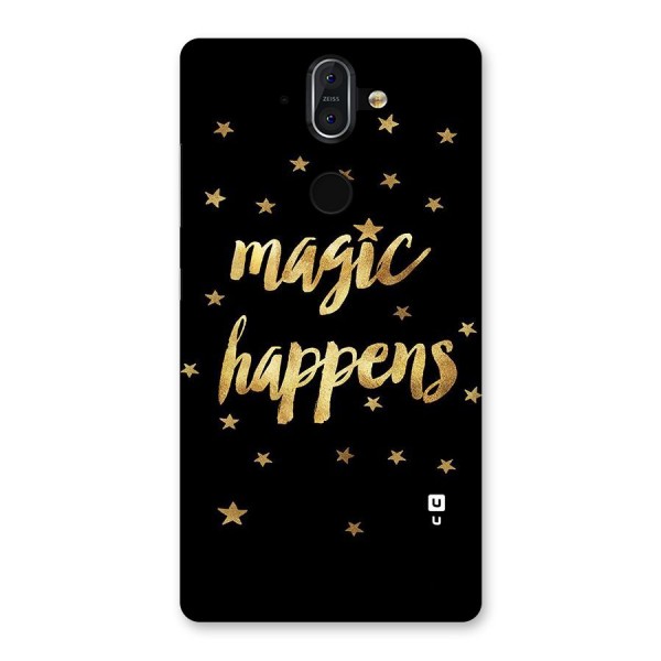 Magic Happens Back Case for Nokia 8 Sirocco