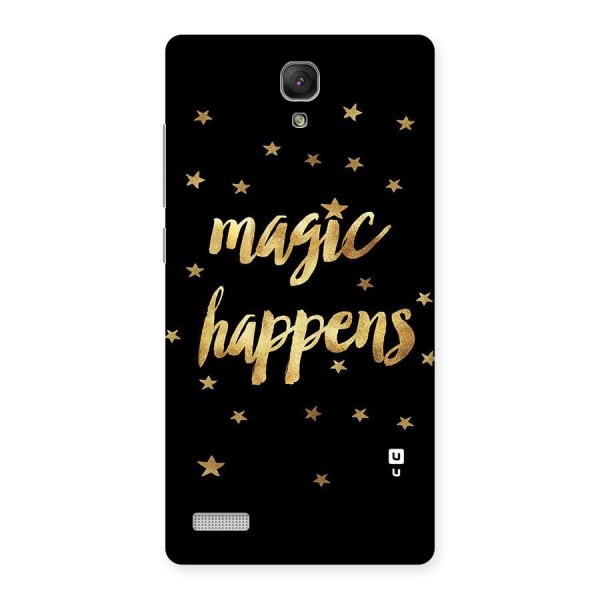 Magic Happens Back Case for Redmi Note