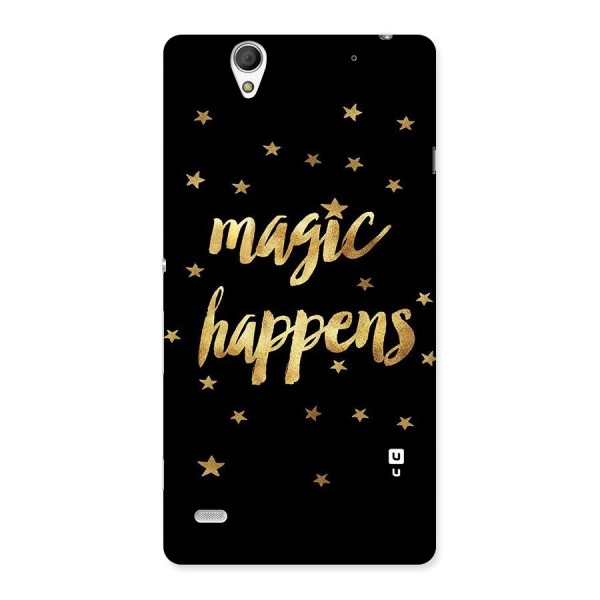 Magic Happens Back Case for Sony Xperia C4