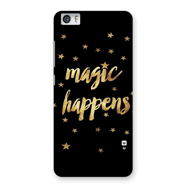 Magic Happens Back Case for Xiaomi Redmi Mi5