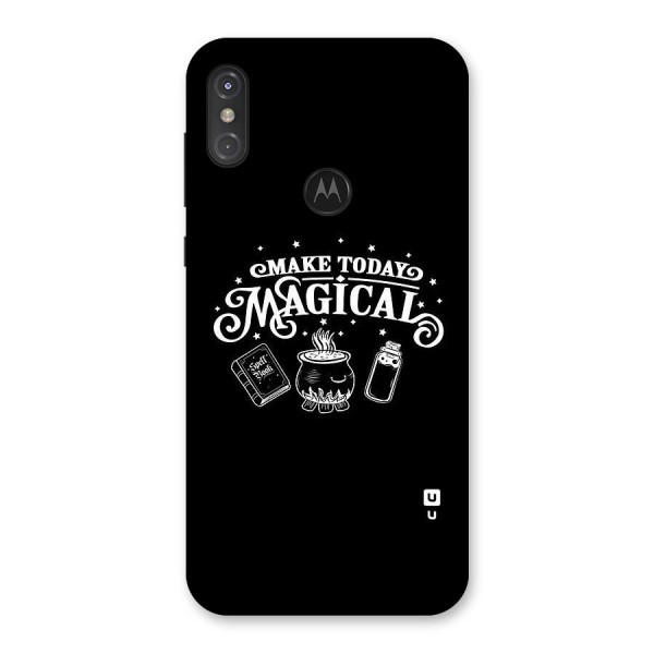 Make Today Magical Back Case for Motorola One Power