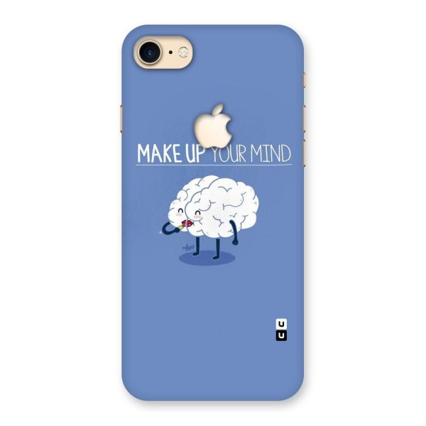 Makeup Your Mind Back Case for iPhone 7 Apple Cut