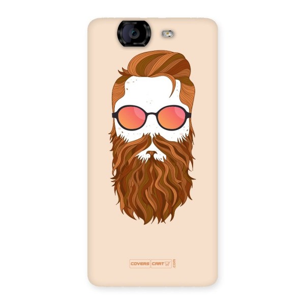 Man in Beard Back Case for Canvas Knight A350