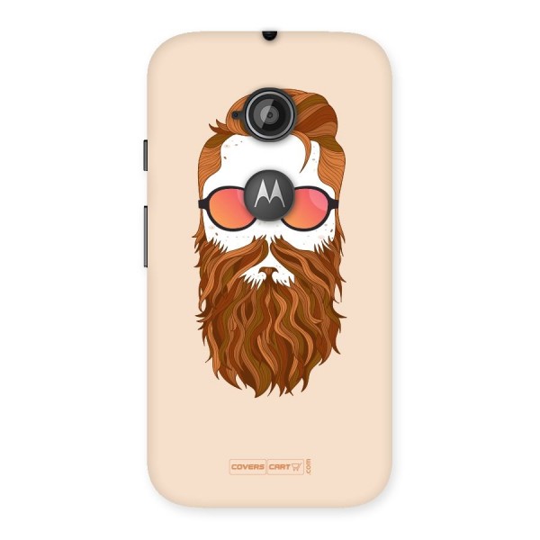 Man in Beard Back Case for Moto E 2nd Gen