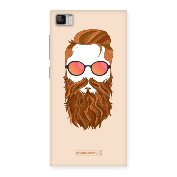 Man in Beard Back Case for Xiaomi Mi3