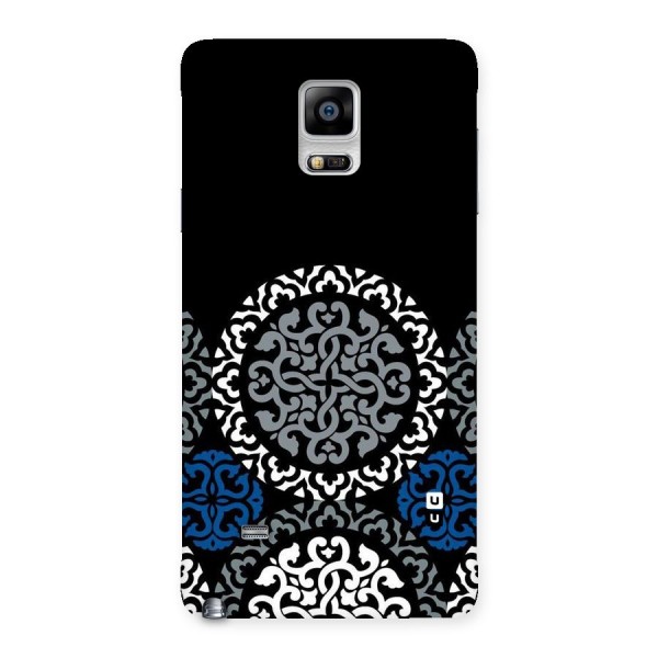 Mandala Circle Pattern Back Case for Galaxy Note 4