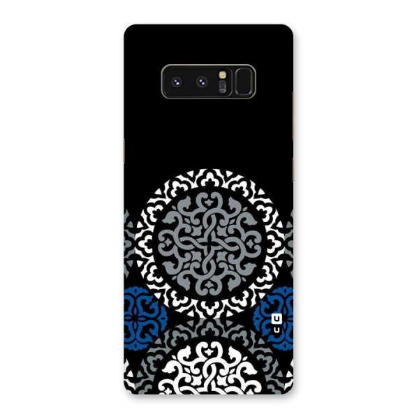 Mandala Circle Pattern Back Case for Galaxy Note 8