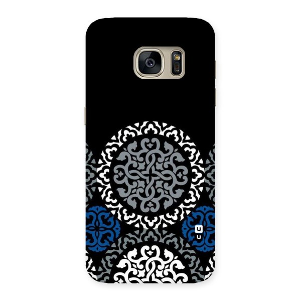 Mandala Circle Pattern Back Case for Galaxy S7