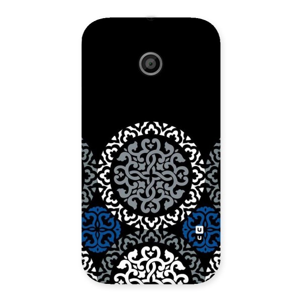 Mandala Circle Pattern Back Case for Moto E