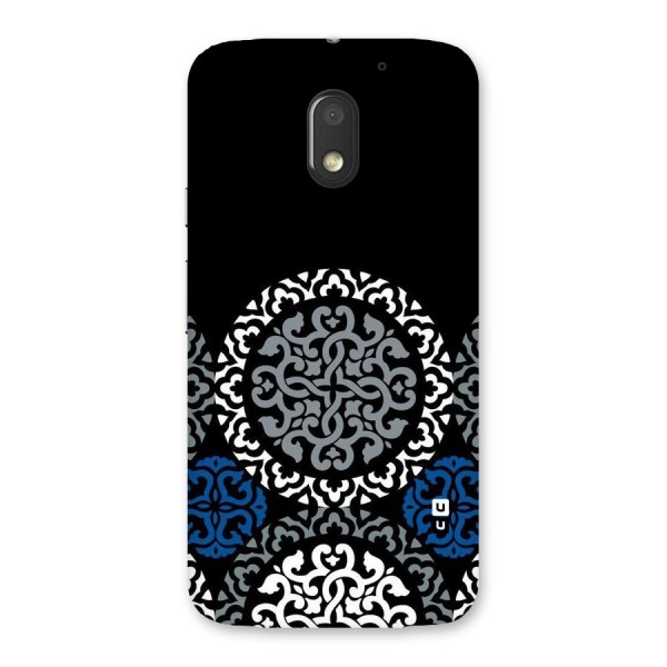 Mandala Circle Pattern Back Case for Moto E3 Power