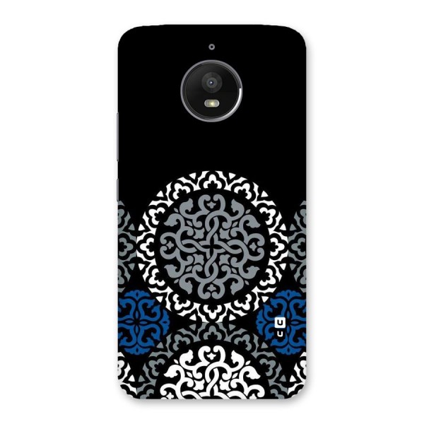 Mandala Circle Pattern Back Case for Moto E4 Plus