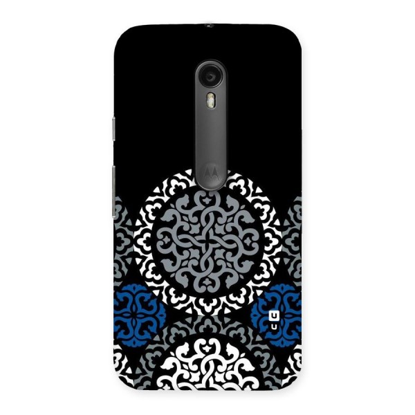 Mandala Circle Pattern Back Case for Moto G3