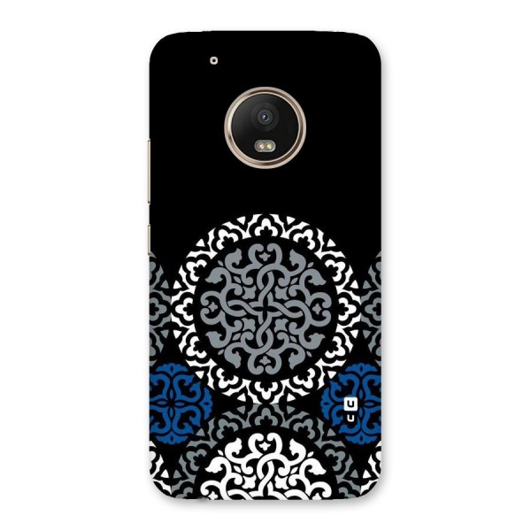 Mandala Circle Pattern Back Case for Moto G5 Plus