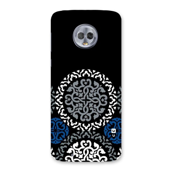 Mandala Circle Pattern Back Case for Moto G6