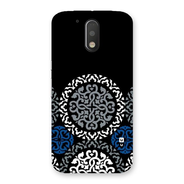 Mandala Circle Pattern Back Case for Motorola Moto G4