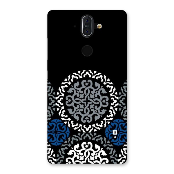 Mandala Circle Pattern Back Case for Nokia 8 Sirocco