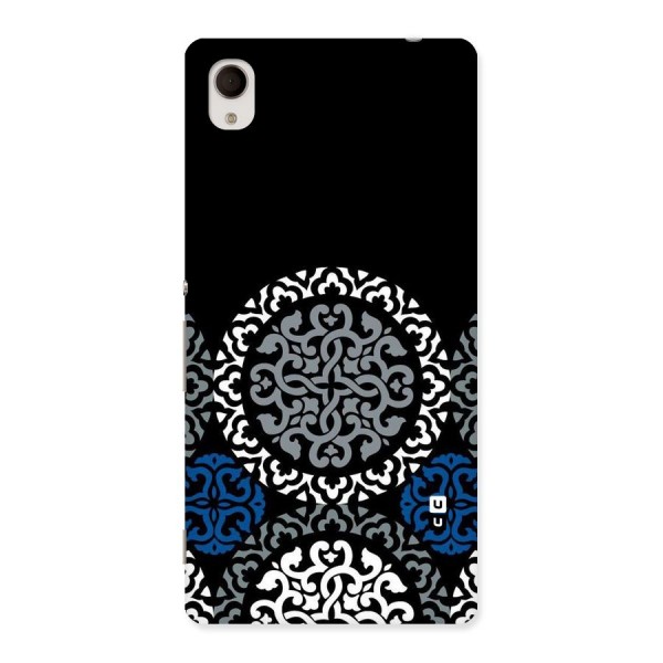 Mandala Circle Pattern Back Case for Xperia M4 Aqua