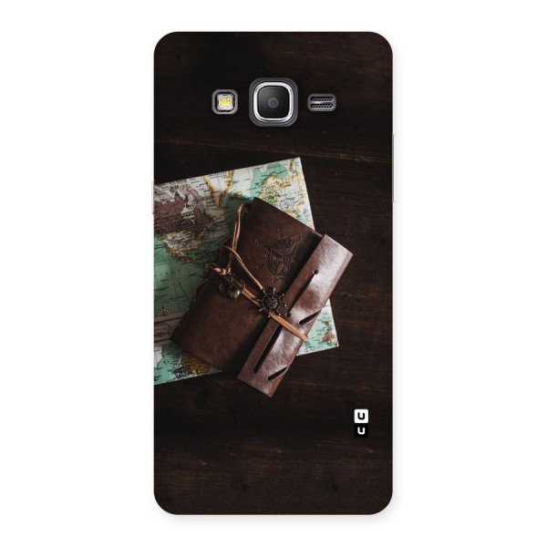 Map Journal Back Case for Galaxy Grand Prime