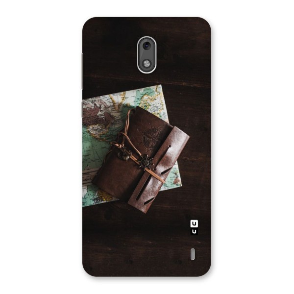 Map Journal Back Case for Nokia 2