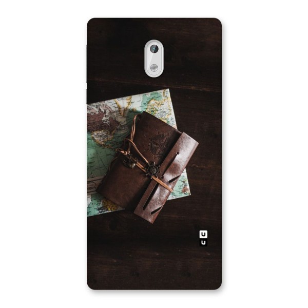 Map Journal Back Case for Nokia 3