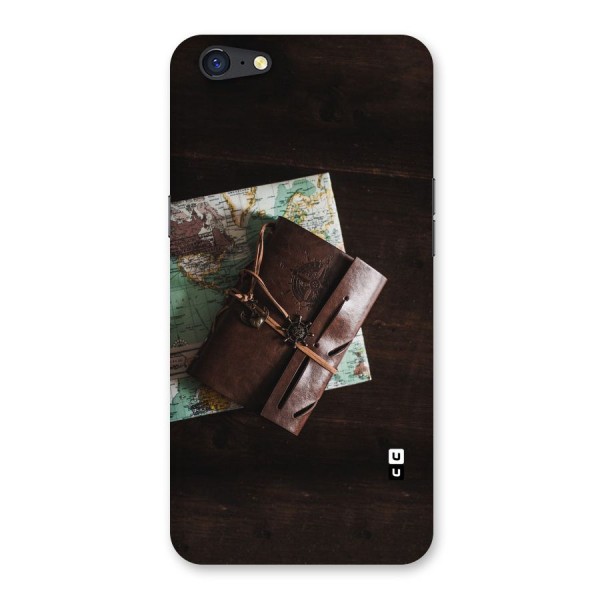 Map Journal Back Case for Oppo A71