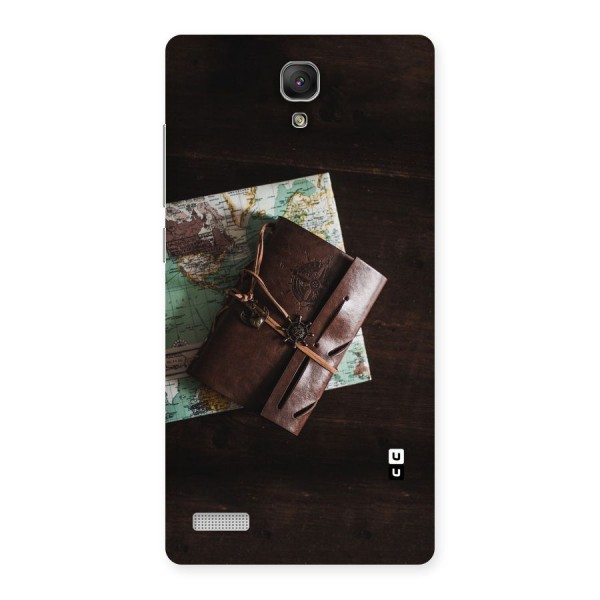 Map Journal Back Case for Redmi Note