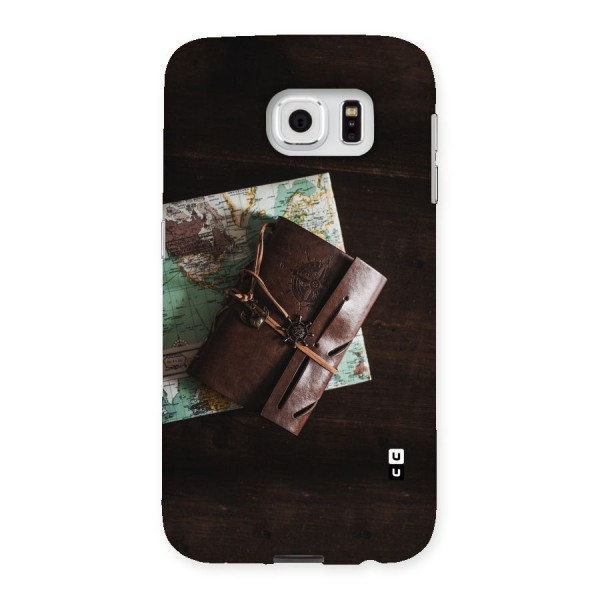 Map Journal Back Case for Samsung Galaxy S6