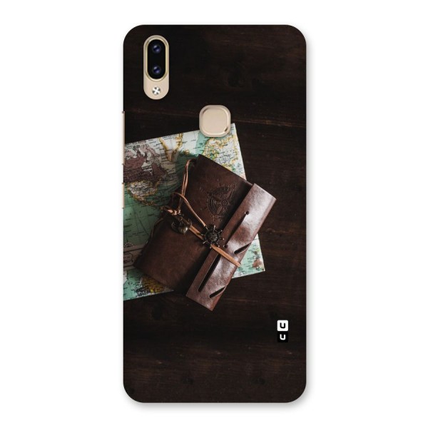 Map Journal Back Case for Vivo V9