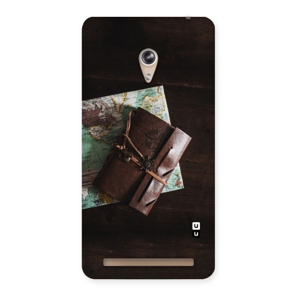 Map Journal Back Case for Zenfone 6