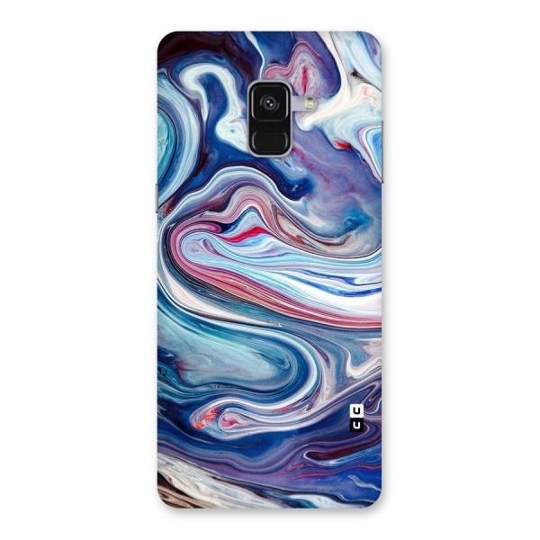 Marble Style Printed Back Case for Galaxy A8 Plus