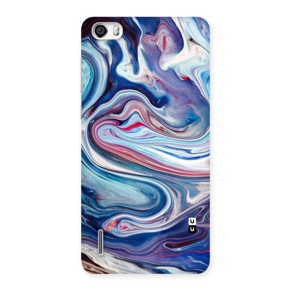 Marble Style Printed Back Case for Honor 6