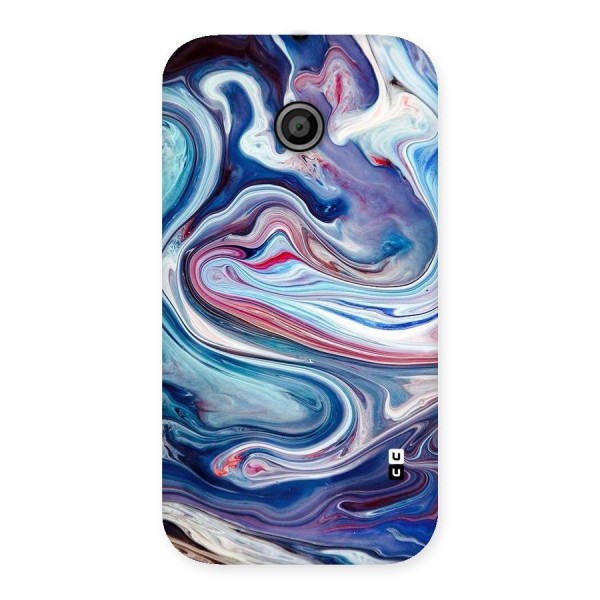 Marble Style Printed Back Case for Moto E