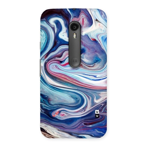 Marble Style Printed Back Case for Moto G3