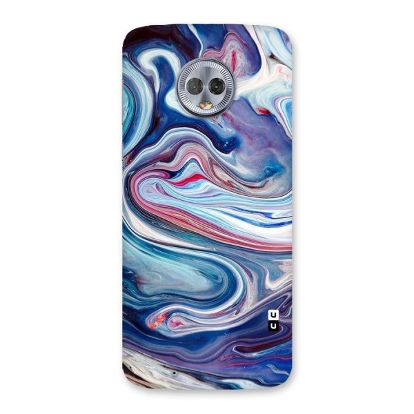 Marble Style Printed Back Case for Moto G6