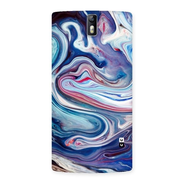 Marble Style Printed Back Case for One Plus One