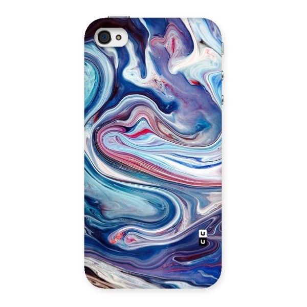 Marble Style Printed Back Case for iPhone 4 4s