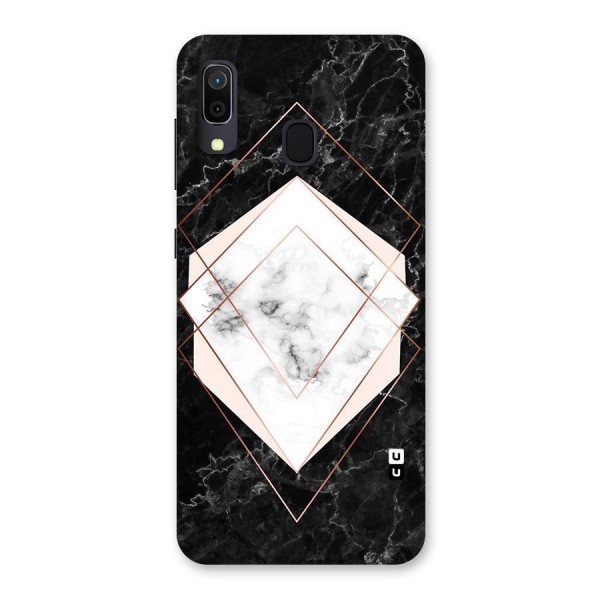 Marble Texture Print Back Case for Galaxy A20