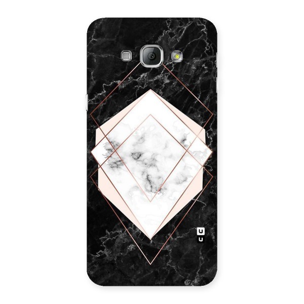 Marble Texture Print Back Case for Galaxy A8