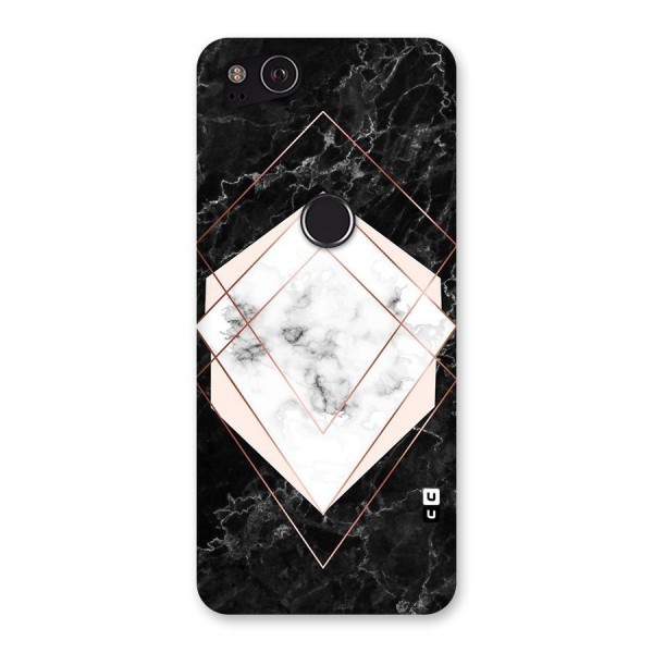 Marble Texture Print Back Case for Google Pixel 2