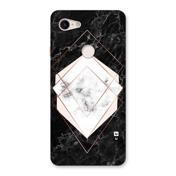 Marble Texture Print Back Case for Google Pixel 3 XL