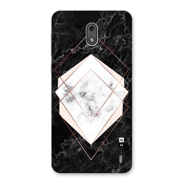 Marble Texture Print Back Case for Nokia 2