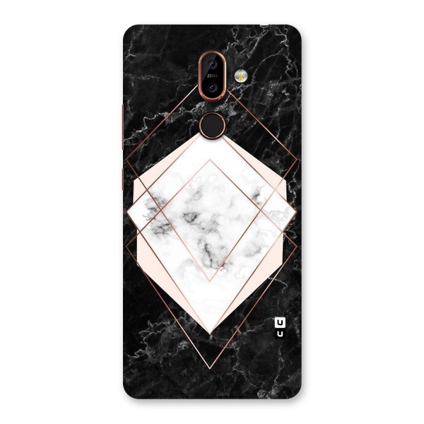 Marble Texture Print Back Case for Nokia 7 Plus